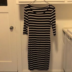 REDUCED!!! Blue and white striped dress